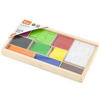 Viga Toys® Wooden Math Blocks Set